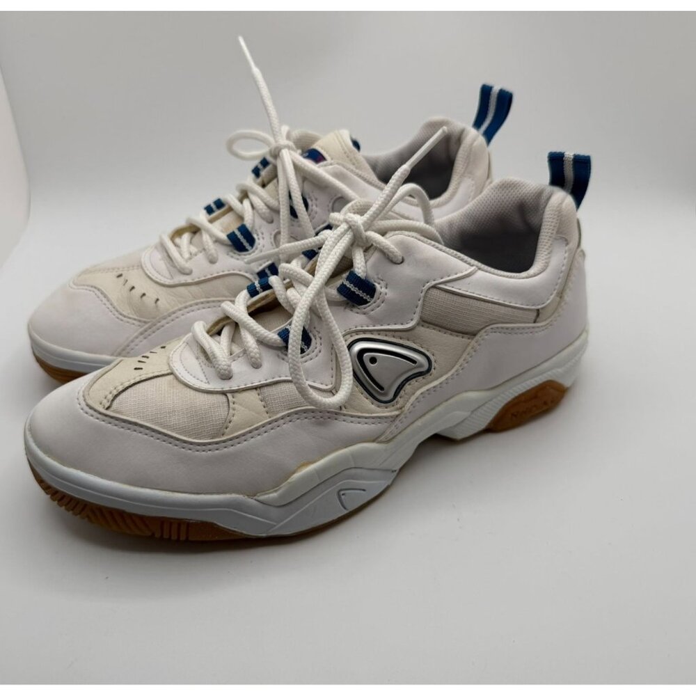 Head Sonic Low Racquetball Sneakers Women Size 8.5M White/Blue Indoor Shoes